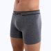 Cueca Boxer Lupo Sem Costura - Cinza Mescla