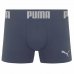 Cueca Puma Boxer Sem Costura Masculina - Chumbo