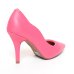 Scarpin Vizzano Ondulado Fosco Salto Alto - Pink