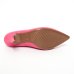 Scarpin Vizzano Ondulado Fosco Salto Alto - Pink