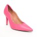 Scarpin Vizzano Ondulado Fosco Salto Alto - Pink