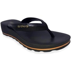 Tamanco Anabela Baixo Azaleia Fabi Light Feminino - Preto