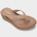 Chinelo Azaleia Plataforma Confort Feminino - Marrom