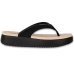 Tamanco Anabela Baixo Azaleia Feminino - Preto e Bege