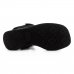 Papete Azaleia Conforto Velcro Feminina - Preto