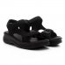 Papete Azaleia Conforto Velcro Feminina - Preto