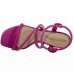 Sandália Beira Rio Strass Calce Fácil Feminina - Pink