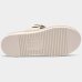 Tamanco Anabela Beira Rio Detalhe Fivela Feminino - Branco