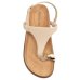 Papete Beira Rio Detalhe Feminina - Bege