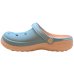 Babuche Boaonda Easy Feminino - Azul e Rosa 