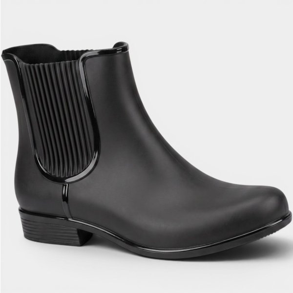 Bota PVC Boaonda Kelly Feminina - Preto