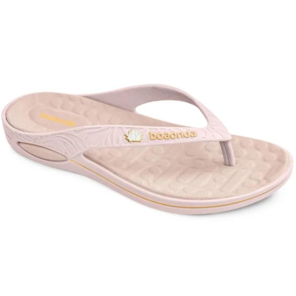 Chinelo Ortopédico Boaonda Lily Flor Feminino - Rosa Claro