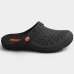 Babuche Boaonda Nellie Feminino - Preto e Vermelho