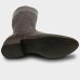 Bota Couro Bottero Texturizada Cano Alto Feminina - Marrom Escuro