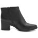 Bota Coturno Couro Bottero Burnish Feminina - Preto