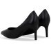 Scarpin Bottero Salto Médio Bico Fino - Preto