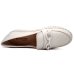 Mocassim Bottero Couro Summer Corrente Feminino - Branco Off