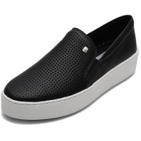 Slip On Bottero Botmit XXIV Couro Feminino - Preto