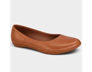 Sapatilha Couro Bottero Casual Feminina - Caramelo Sapatilha Couro Bottero Casual Feminina - Caramelo