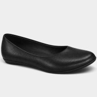 Sapatilha Couro Bottero Casual Feminina - Preto