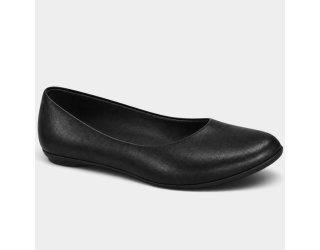 Sapatilha Couro Bottero Casual Feminina - Preto Sapatilha Couro Bottero Casual Feminina - Preto