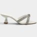 Tamanco Casteliê Detalhe Nó Feminino - Off White