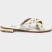 Rasteira Casteliê Slide Spikes Feminina - Off White