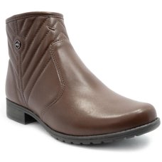 Bota Dakota Cano Curto Feminina - Marrom