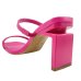 Tamanco Di Valentini Tiras Salto Kattie - Rosa Pink