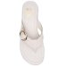 Tamanco Plataforma Di Valentini AVA Fivela Feminino - Off White
