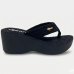 Tamanco Anabela Dijean Plataforma Feminino - Preto