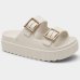 Papete Plataforma Zaxy Partner Air Fivelas Feminina - Branco