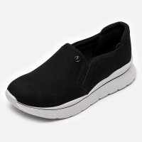 Slip On Kolosh Nobuck Plataforma - Preto