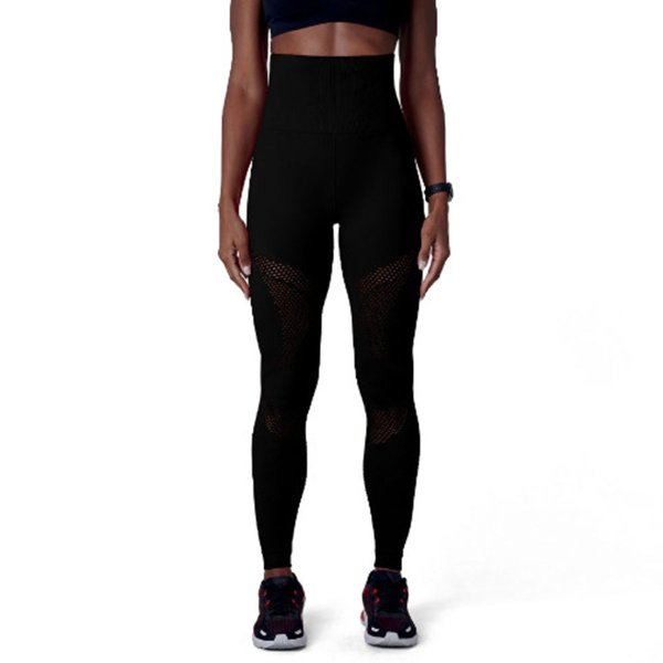Calça Legging Lupo Lsport Arrastão Feminina - Preto