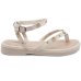 Sandália Mississipi Apliques Feminino - Off White