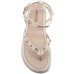 Sandália Mississipi Apliques Feminino - Off White