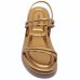 Sandália Mississipi Flatform Strass Feminino - Cobre