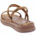 Sandália Mississipi Flatform Strass Feminino - Cobre