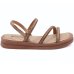 Sandália Mississipi Flatform Strass Feminino - Bege