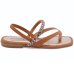 Sandália Mississipi Strass Feminino - Marrom