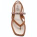 Sandália Mississipi Strass Feminino - Marrom