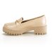 Sapato Oxford Mississipi Metal Tratorado Feminino - Bege Claro