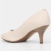 Scarpin Modare Salto Fino - Creme