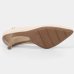 Scarpin Modare Salto Fino - Creme