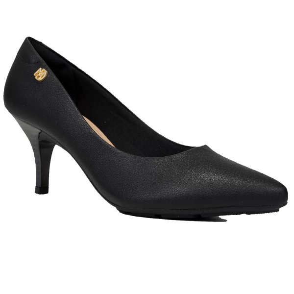 Scarpin Modare Salto Fino - Preto