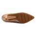 Scarpin Modare Salto Médio Verniz Feminino - Bege