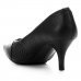 Scarpin Modare Ultra Conforto Salto Baixo Joanete - Preto