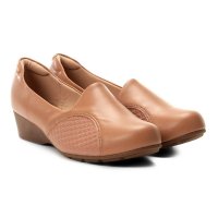 Sapato Scarpin Modare Enfermagem Anabela Joanete - Nude