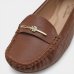 Mocassim Modare Texturizado Feminino - Marrom
