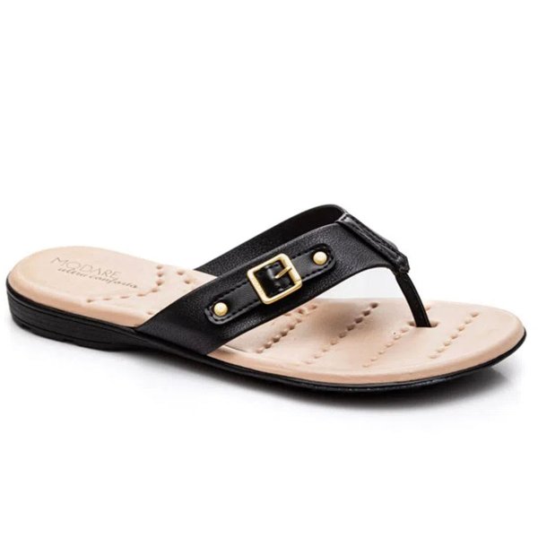 Chinelo Modare Floater Confort Feminino - Preto